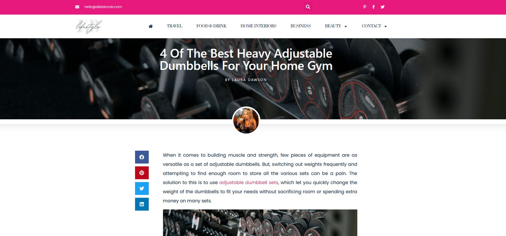https://elleblonde.com/2023/02/20/4-of-the-best-heavy-adjustable-dumbbells/