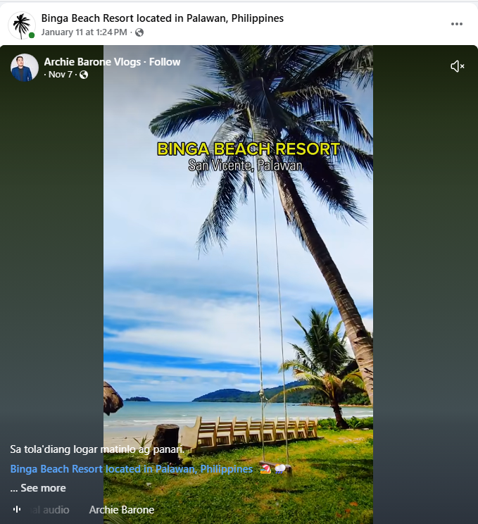 Binga Beach Social Media Promotion result18