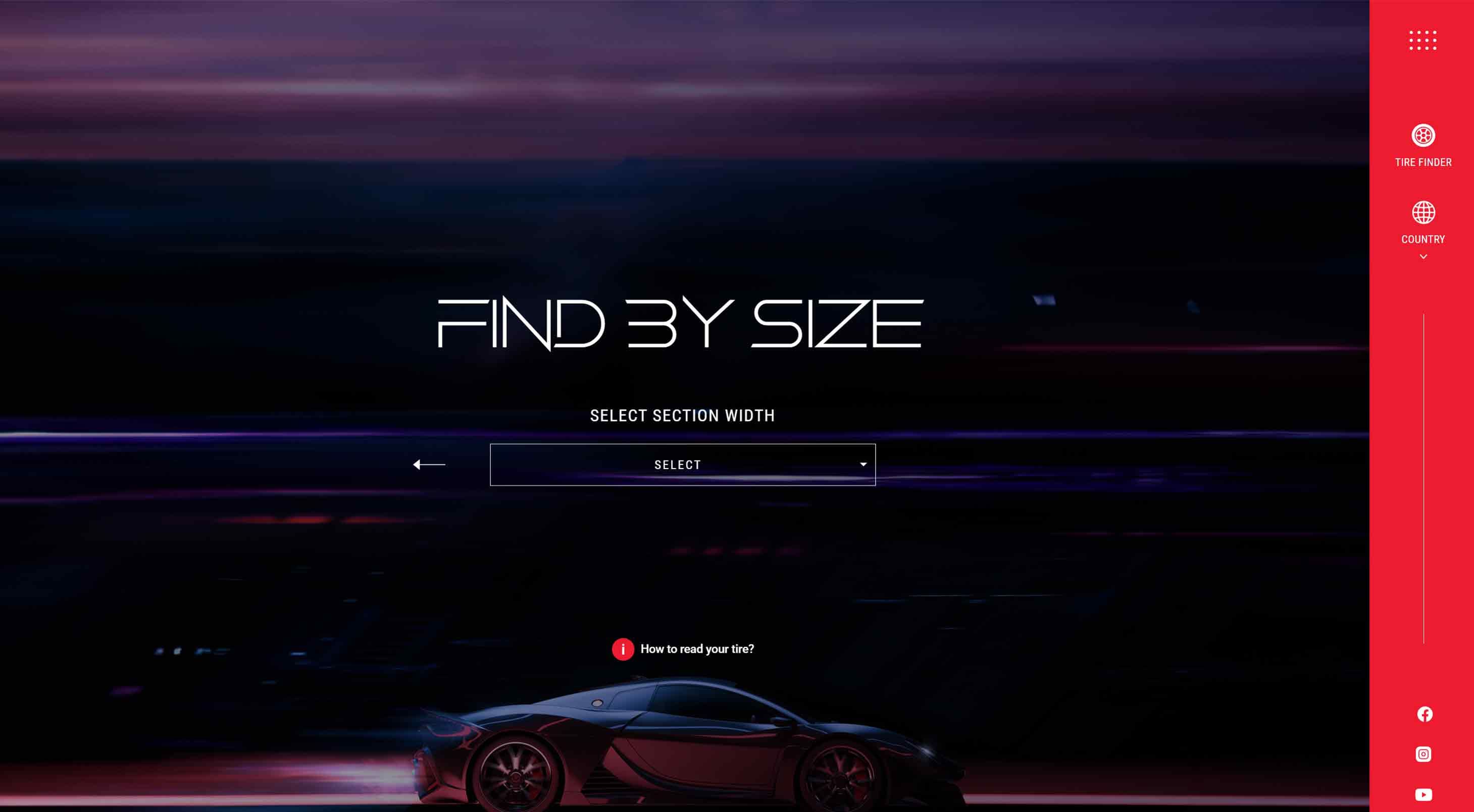 Tire Find by Size