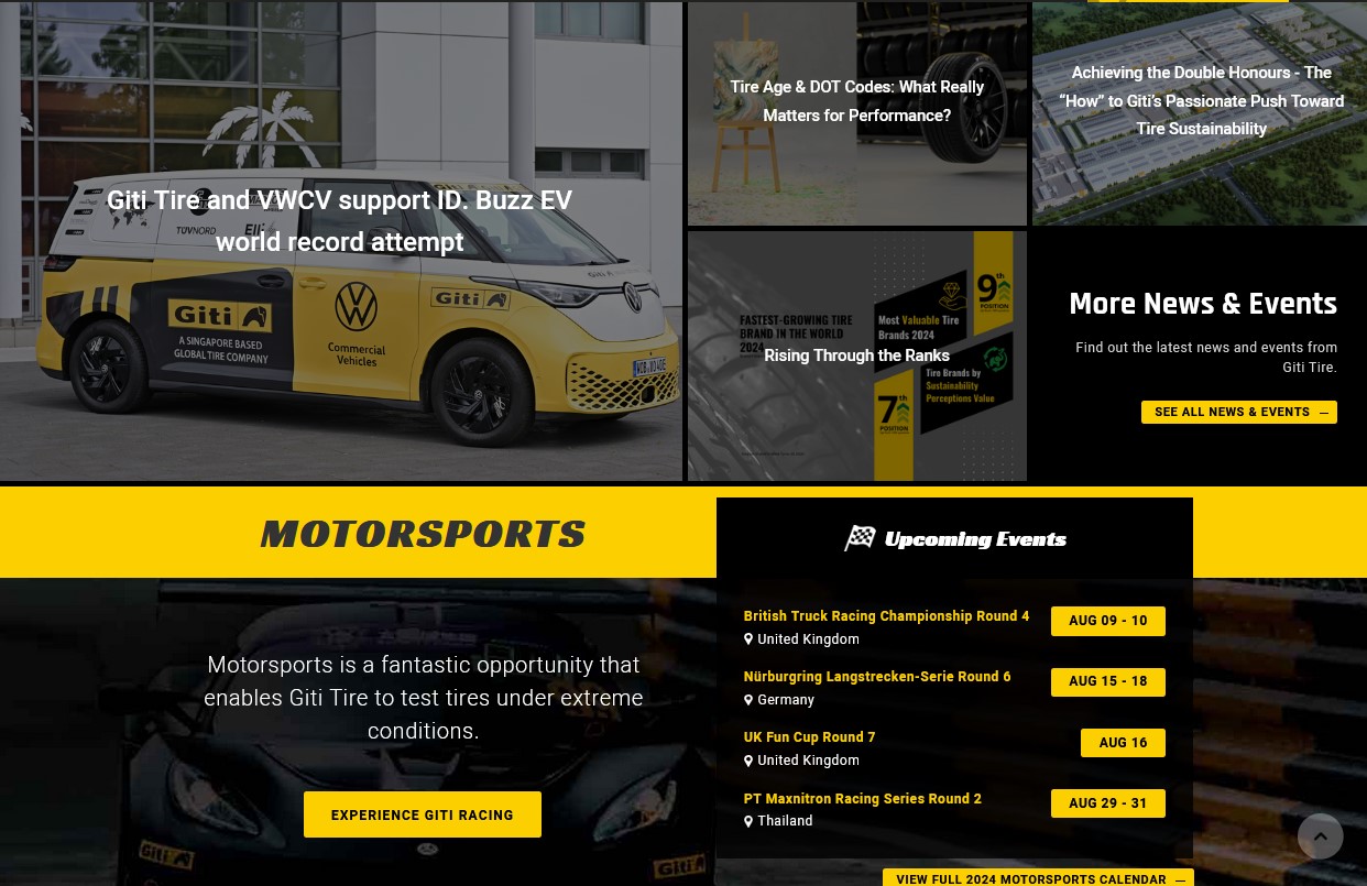 Motorsports Grid