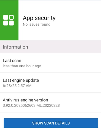 Mobile App Details Showing Latest Scan.png