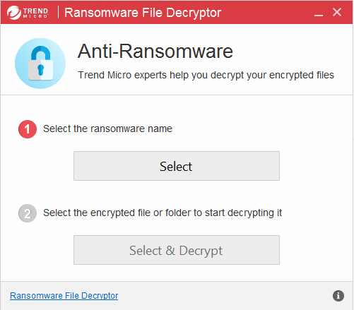 Ransomware Decryption