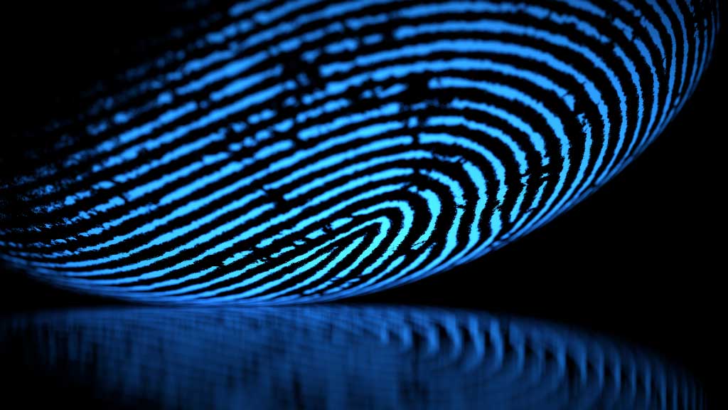 Electric-blue-fingerprint