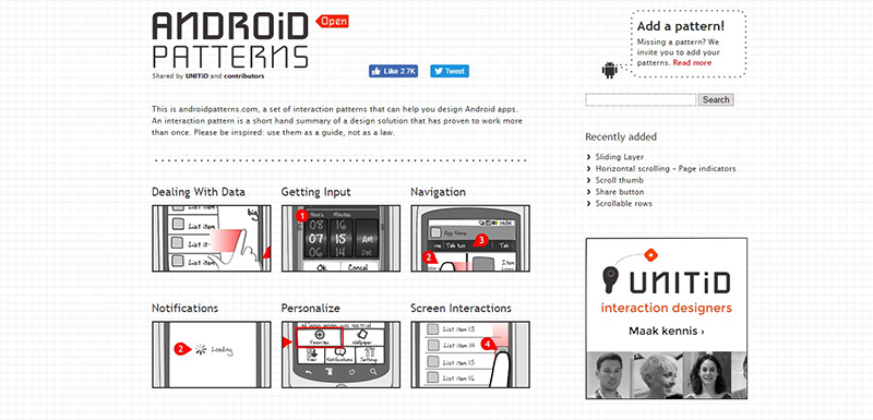 14-AndroidPatterns-HomePage