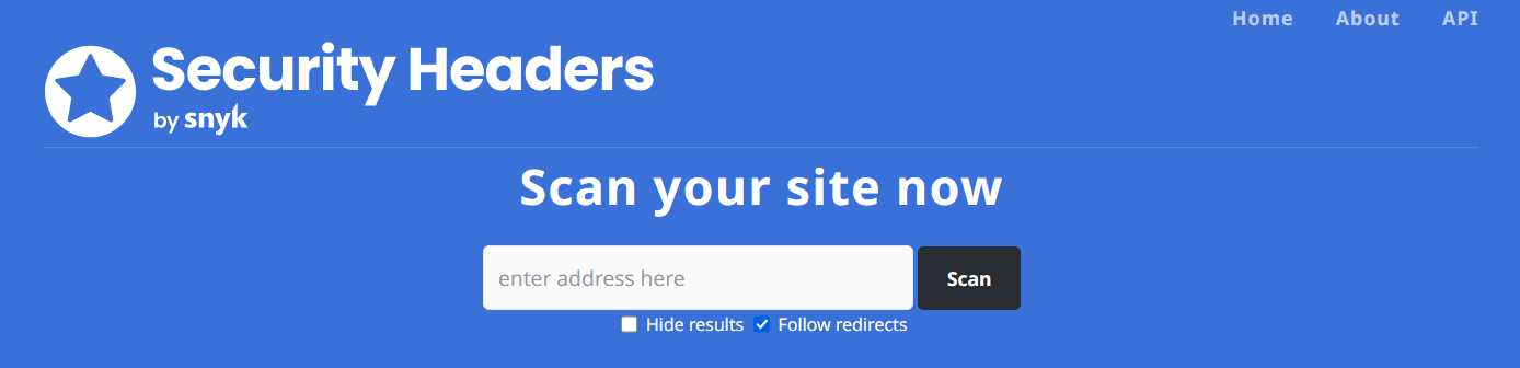 Security Headers homepage.png