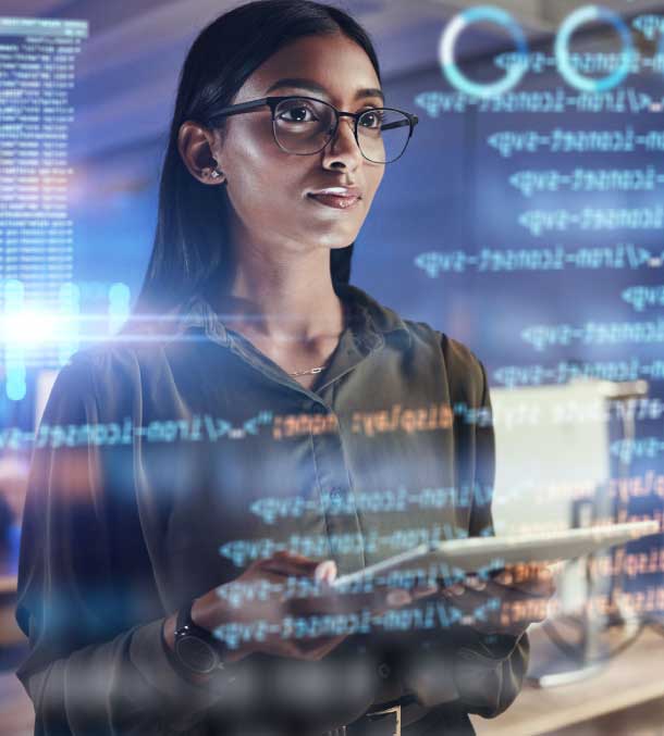 Tech-woman